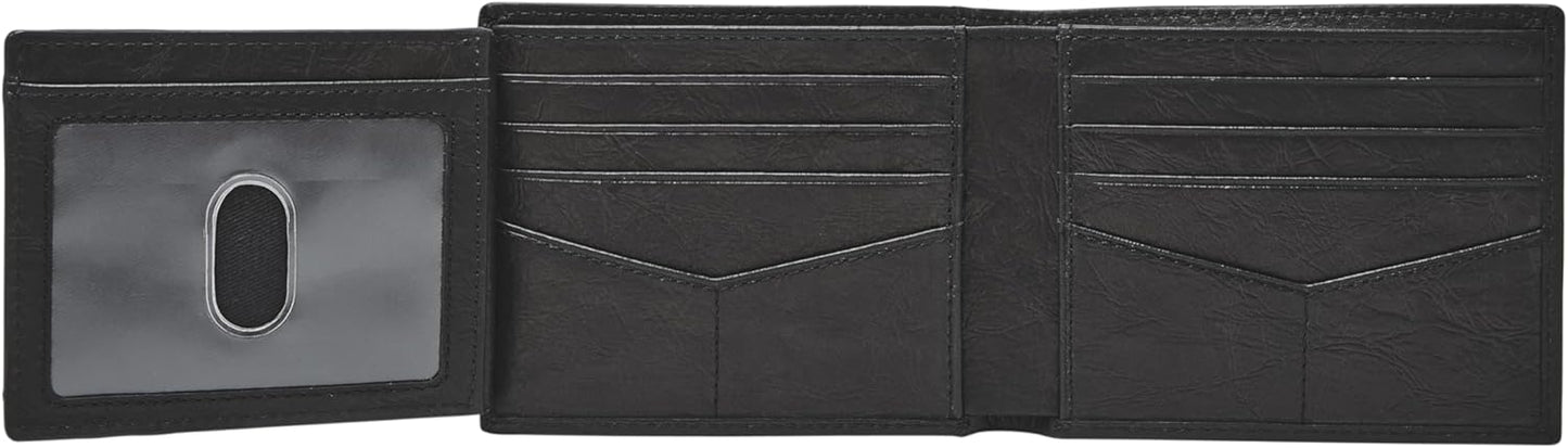 Billetera de piel bifold con ID de Fossil, Modelo: ML3899001