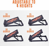 Tabla inclinada SQUATZ 500 lbs para terapia física y sentadillas