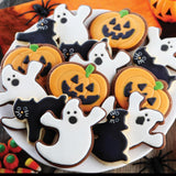 Moldes Silicona Halloween 2 Piezas para Galletas y Chocolates