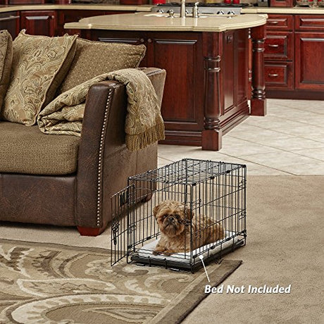 Caja de metal plegable para perros de 24