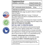 Suplemento NAD+ Pro  Polvo biodisponible de nicotinamida