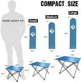 Mesa de Camping Plegable Ultraligera con Bolsa de Transporte