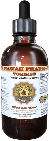 Suplemento Extracto líquido de Yohimbe tintura líquida  4oz
