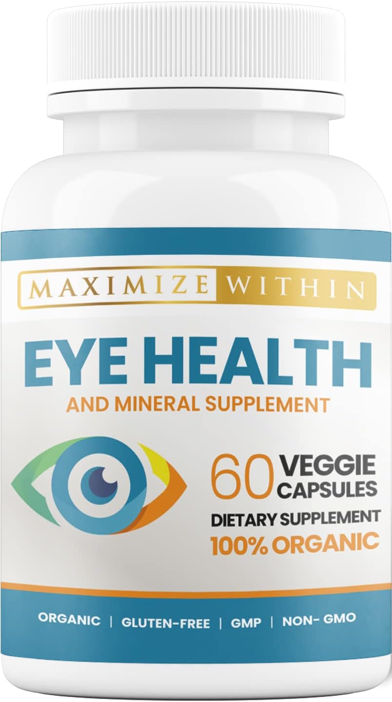 Maximiza la salud ocular y suplemento mineral 60 ct