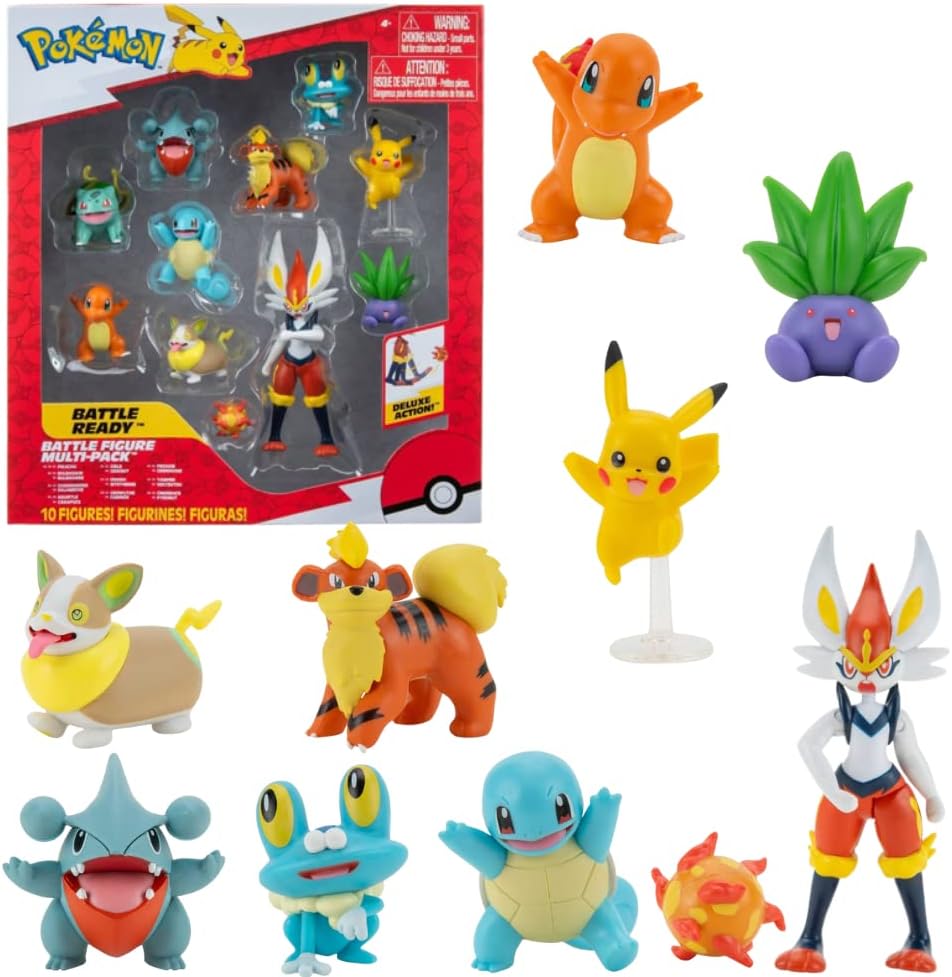 Figuras de Batalla Pokémon 10 Pack - Proxy PKW2855