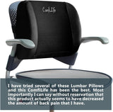 Cojín Lumbar ComfiLife - Espuma Memoria, Malla 3D, Ajustable