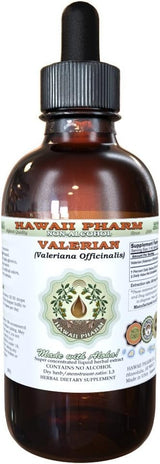 Extracto Líquido Sin Alcohol de Valeriana, Hawaii Pharm, 2 fl oz
