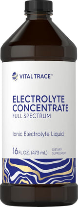 Electrolito Vital Trace 16oz Completo, Sin GMO, Sin Gluten