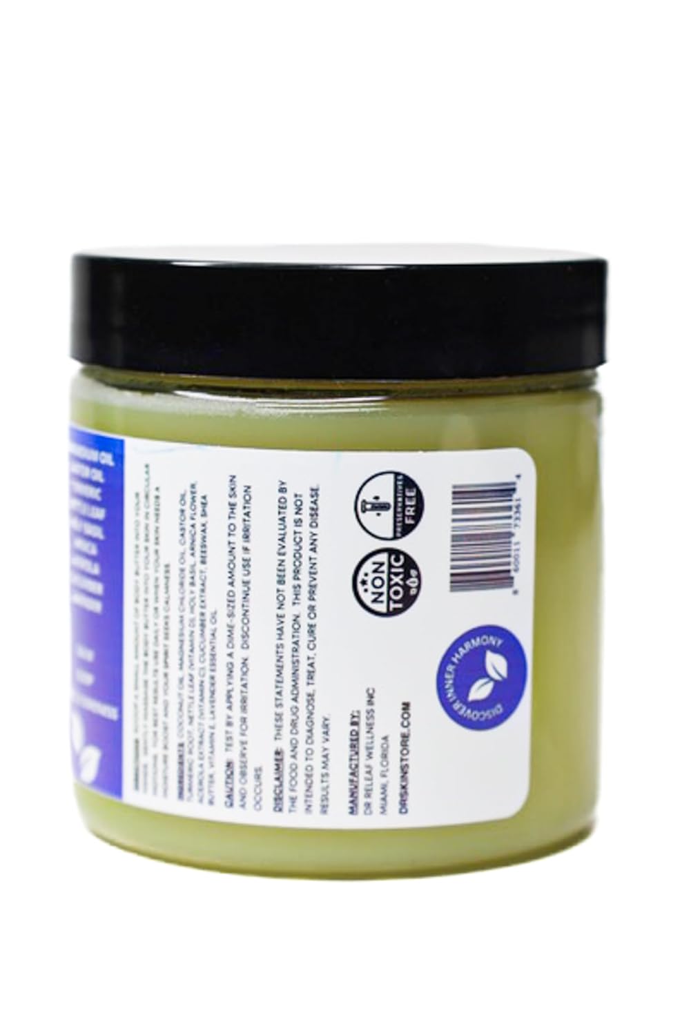 Manteca Corporal Calmante con Magnesio y Vitaminas D y C