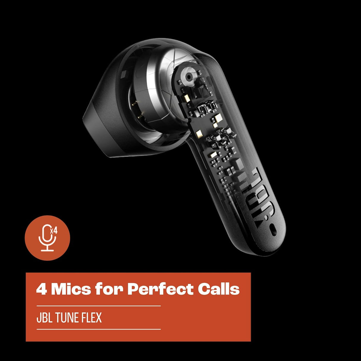 Auriculares Inalámbricos JBL Tune Flex, Cancelación de Ruido