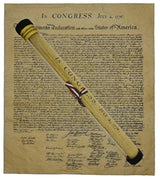 La declaración de independencia, Authentic Full Size réplica