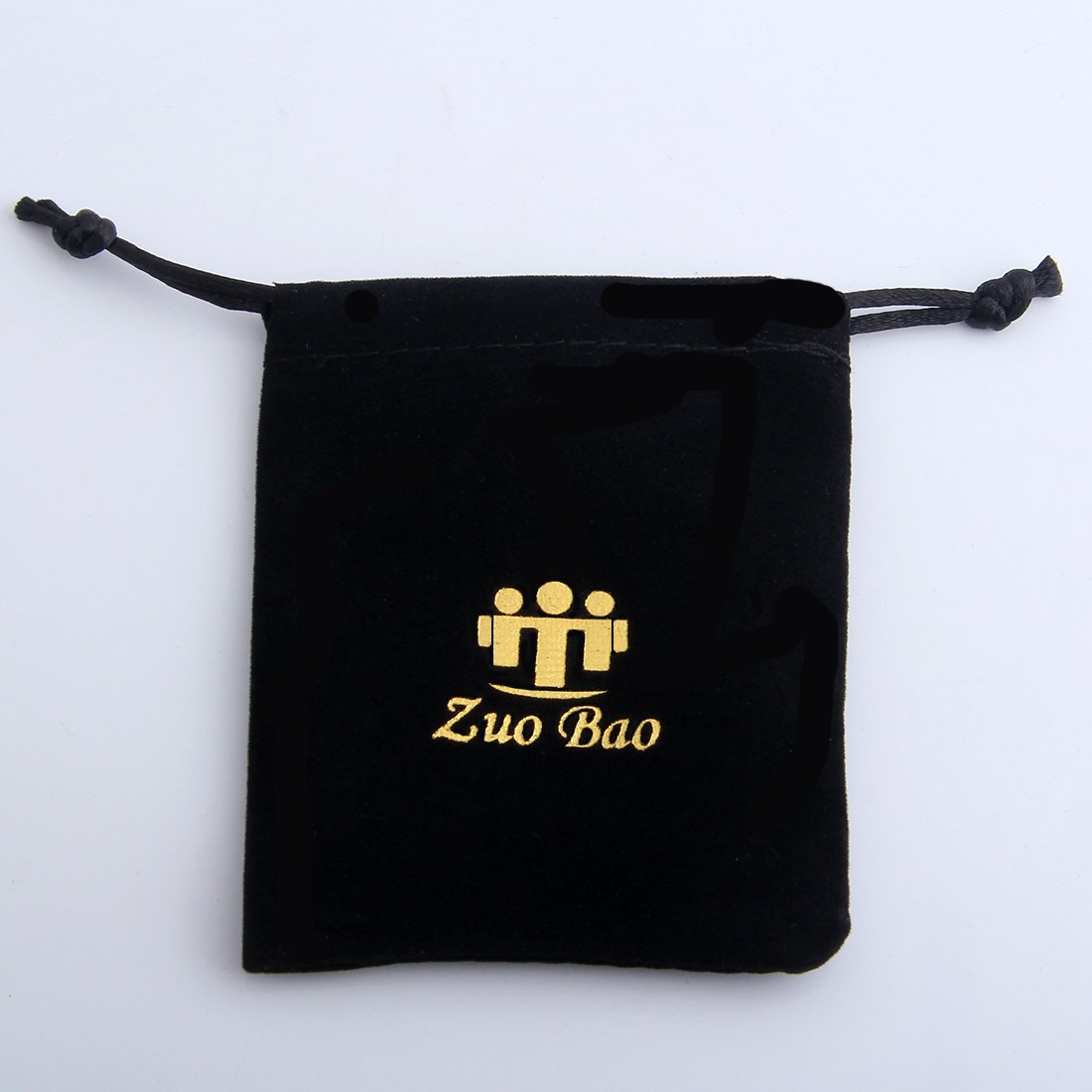 Zuo Bao brazalete de acero acanalado para mujeres