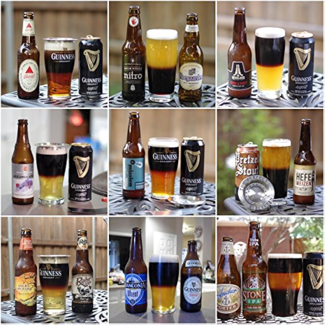 The Perfect Black And Tan Herramienta de capas de cerveza.