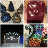 60 piezas mixtos Dragon Eyes colgante Ajustes