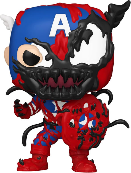 Funko Pop! Marvel: Carnage - Capitán América (Edición Especial)