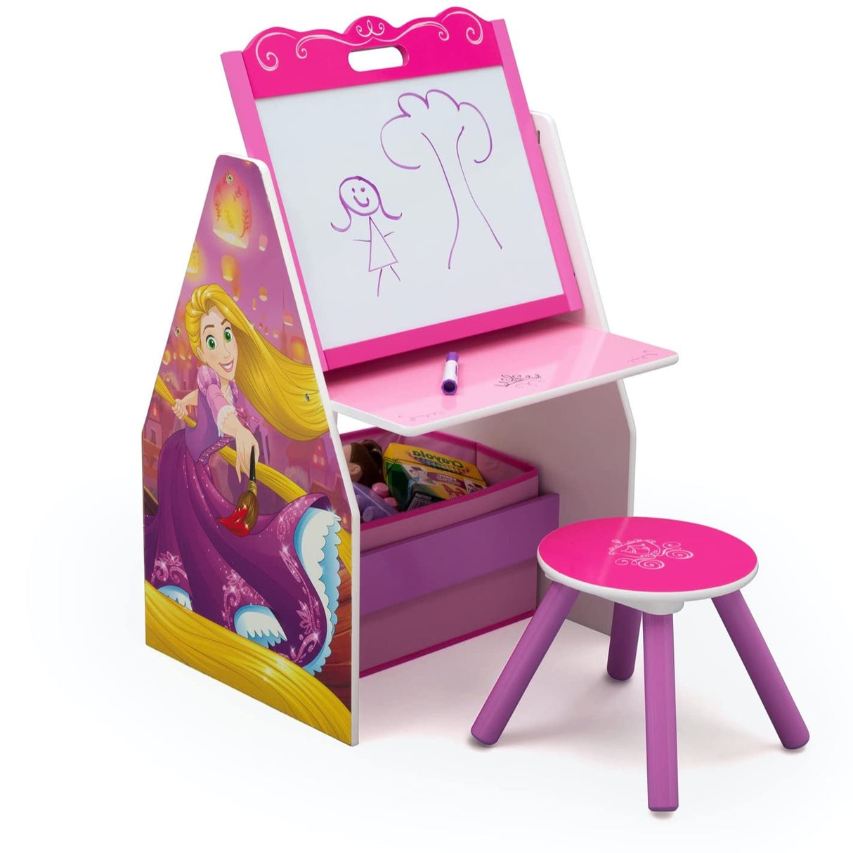 Caballete y estación de juegos para niños ideal para artes
