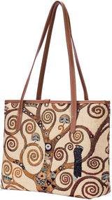 Bolso de hombro Signare con estampado de árbol