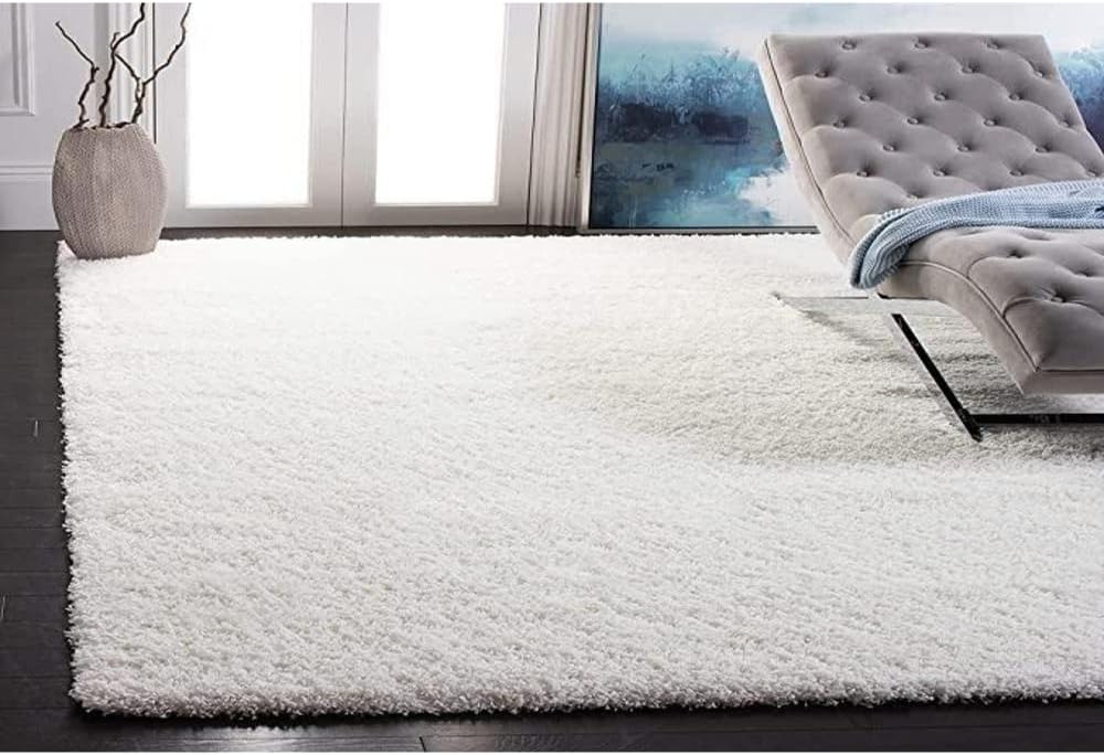 Alfombra de área cuadrada suave, 2 pulgadas de grosor, SG151