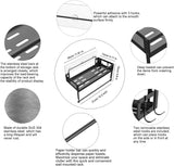 Soporte de Toallas de Papel con Estante para Cocina y Baño