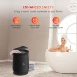 Toalla Caliente Comfier, Calienta toallas en 10 min, Apagado automático