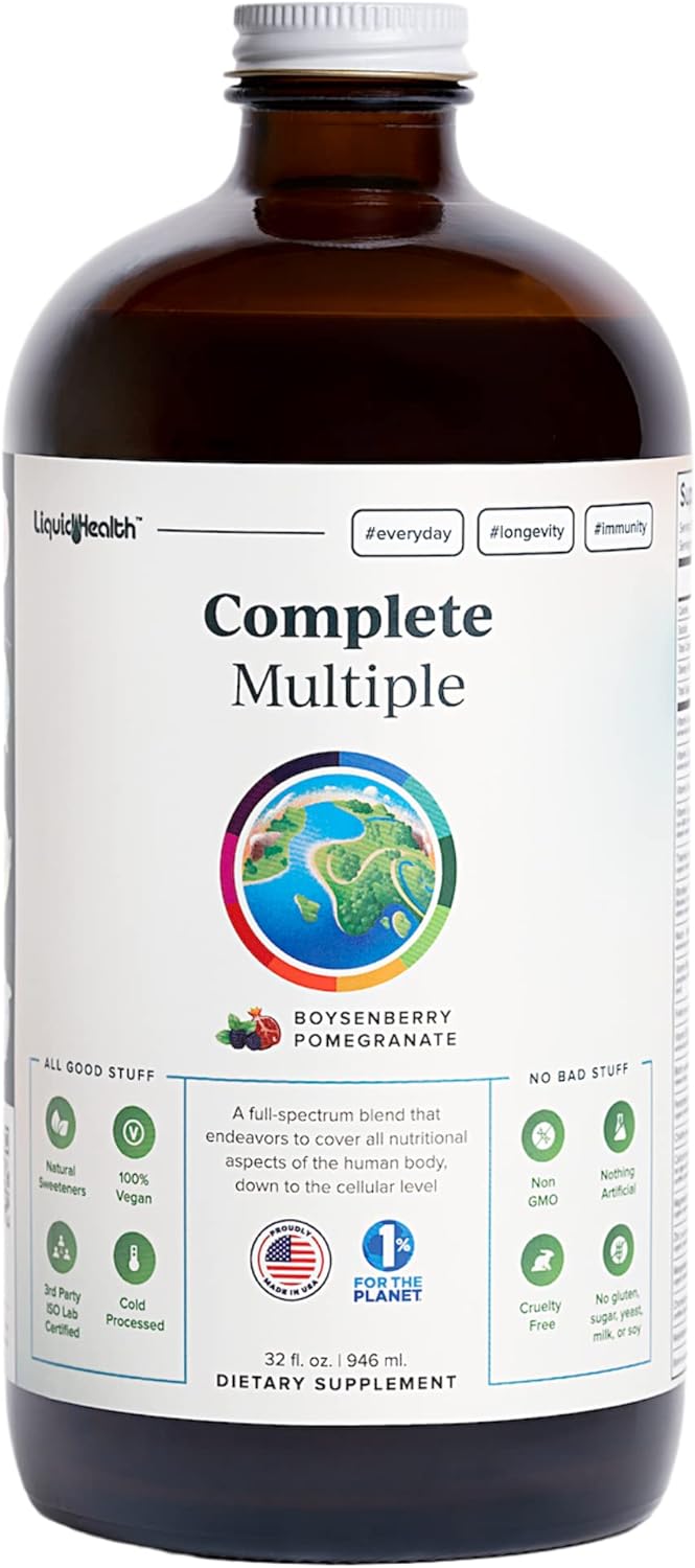 Multivitamínico líquido para adultos apoyo inmunológico