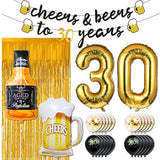 Kits de Decoración de 30 cumpleaños/83 piezas.Cefanty_Direct