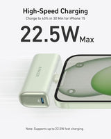 Cargador portátil con conector USB C integrado Anker