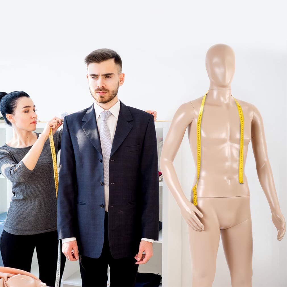 Maniquí Ajustable 73 con Base Metálica, Modelo Realista