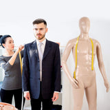 Maniquí Ajustable 73 con Base Metálica, Modelo Realista