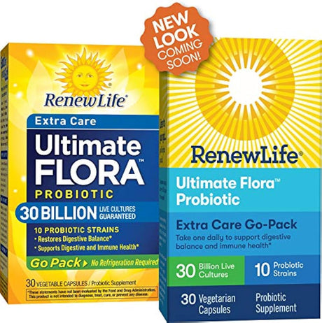 Probiótico para adultos - Ultimate Flora Extra Care Go-Pack