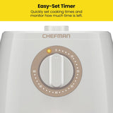 Freidora de Aire Chefman TurboFry 2qt, Saludable, Timer 60min