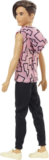 Muñeca Barbie Ken Fashionistas #193, Slender, Pelo Rizado
