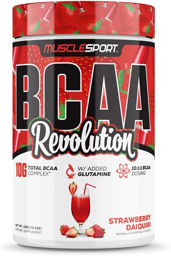 Musclesport BCAA Revolution Suplemento Aminoácidos 30 Servs