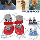 Zapatos calcetines para perro y gato, con suela ajustable