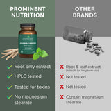 Suplemento de Ashwagandha Prominent - 500 mg, 60 cápsulas veganas