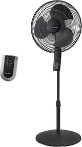 Ventilador de pedestal Lasko, oscilante, control remoto, S16612