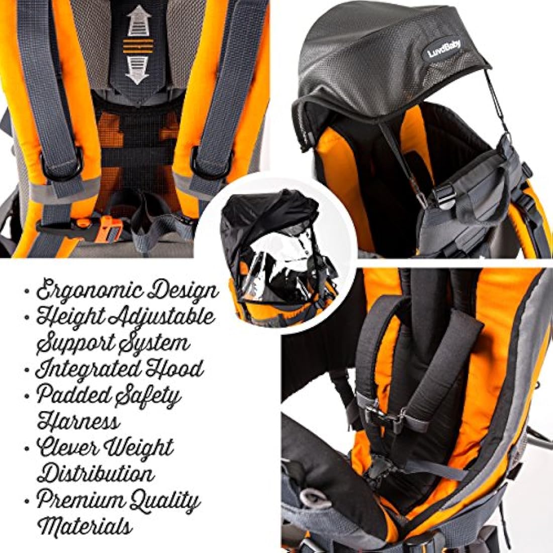 Mochila Portador para Senderismo con Niños