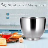 Batidora de pie 5-QT, 300W, 6+P, acero inoxidable, modelo 2023