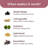 Suplemento BHAGAT Man Matters Pure Himalayan Shilajit 60 un