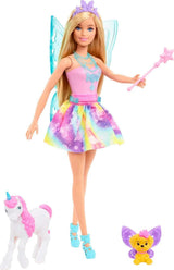 Calendario de Adviento Barbie Dreamtopia, 24 Sorpresas, Muñeca, Pets, Accesorios