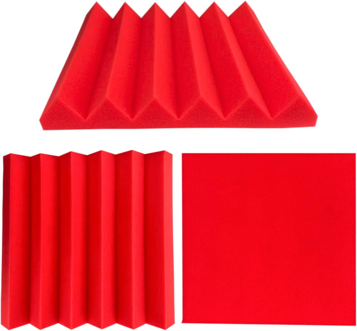 Paneles Acústicos 24 Pck, Espuma Aislante 2x12x12 Modelo 2023