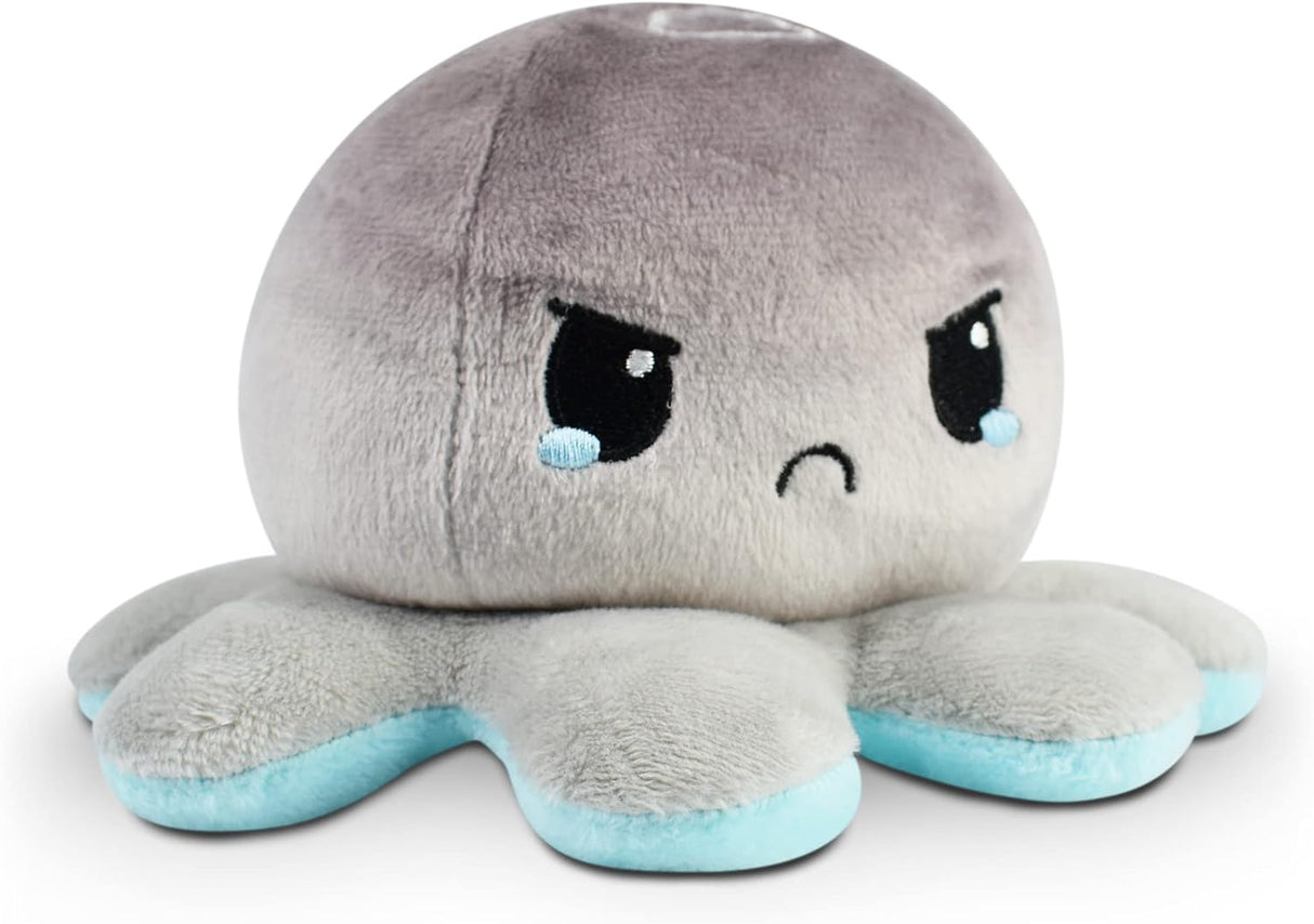 Peluches Reversibles TeeTurtle - Sensory Fidget Octopus Snowflake
