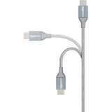 Cables de Datos Cable de carga rápida USB-C a USB-A nailon