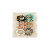 Pulseras y tobilleras de cuentas de acrílico estilo bohemio