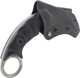 Cuchillo táctico de supervivencia de doble filo con funda