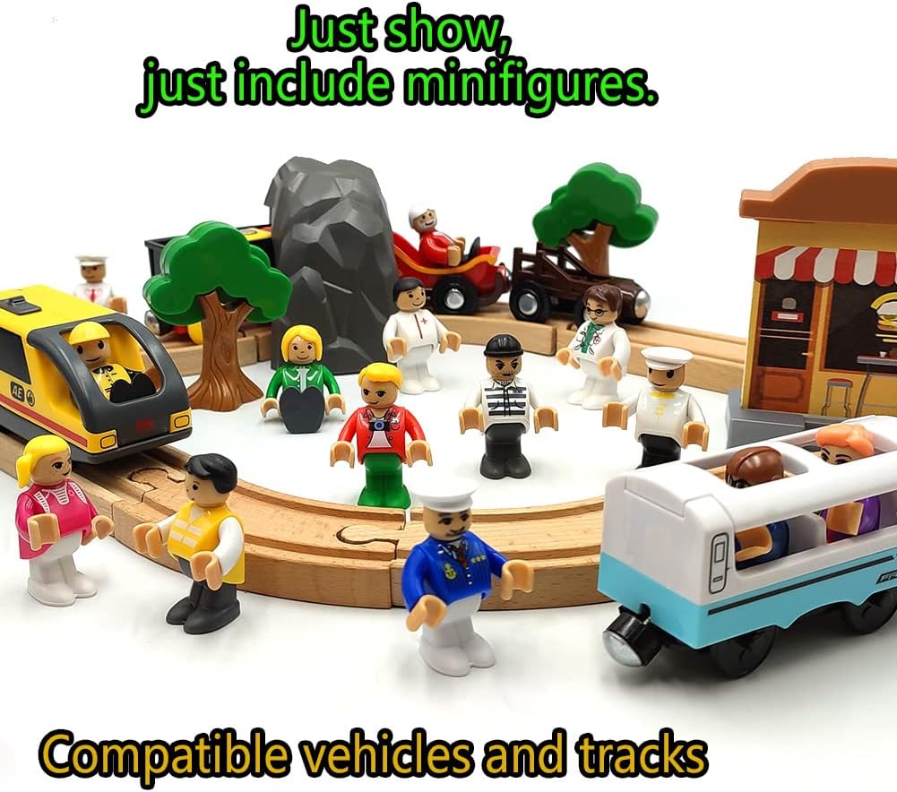 Figuras de Acción para Niños - Juguetes de Profesiones 14 Pcs