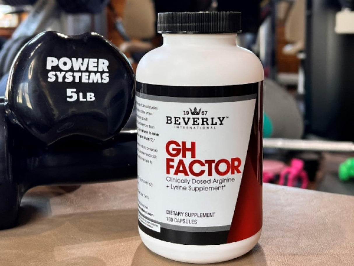 Suplementos Beverly International Factor GH 180 Cápsulas