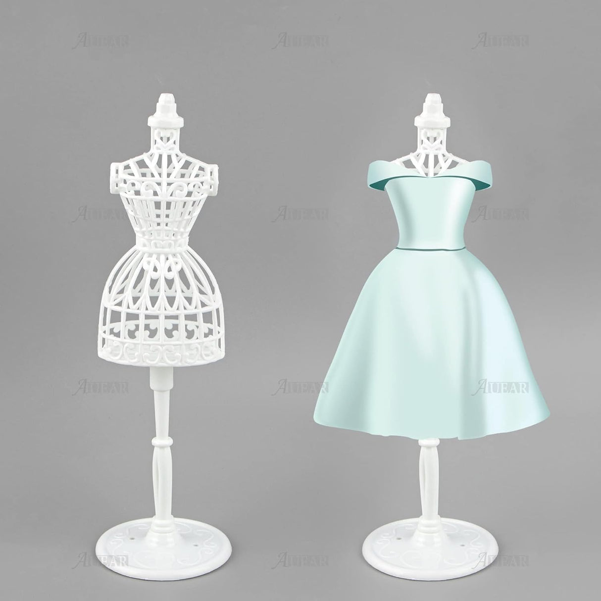 AUEAR, 5 Perchas para Vestidos, Soporte de Maniquí, Modelo 5P