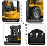 Carretilla elevadora con control remoto 6 canales 2 modos