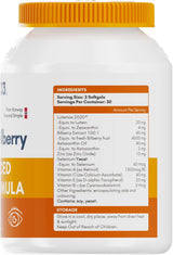 Suplemento de Luteína 20mg y Zeaxantina, Lutemax 2020, 60 cápsulas